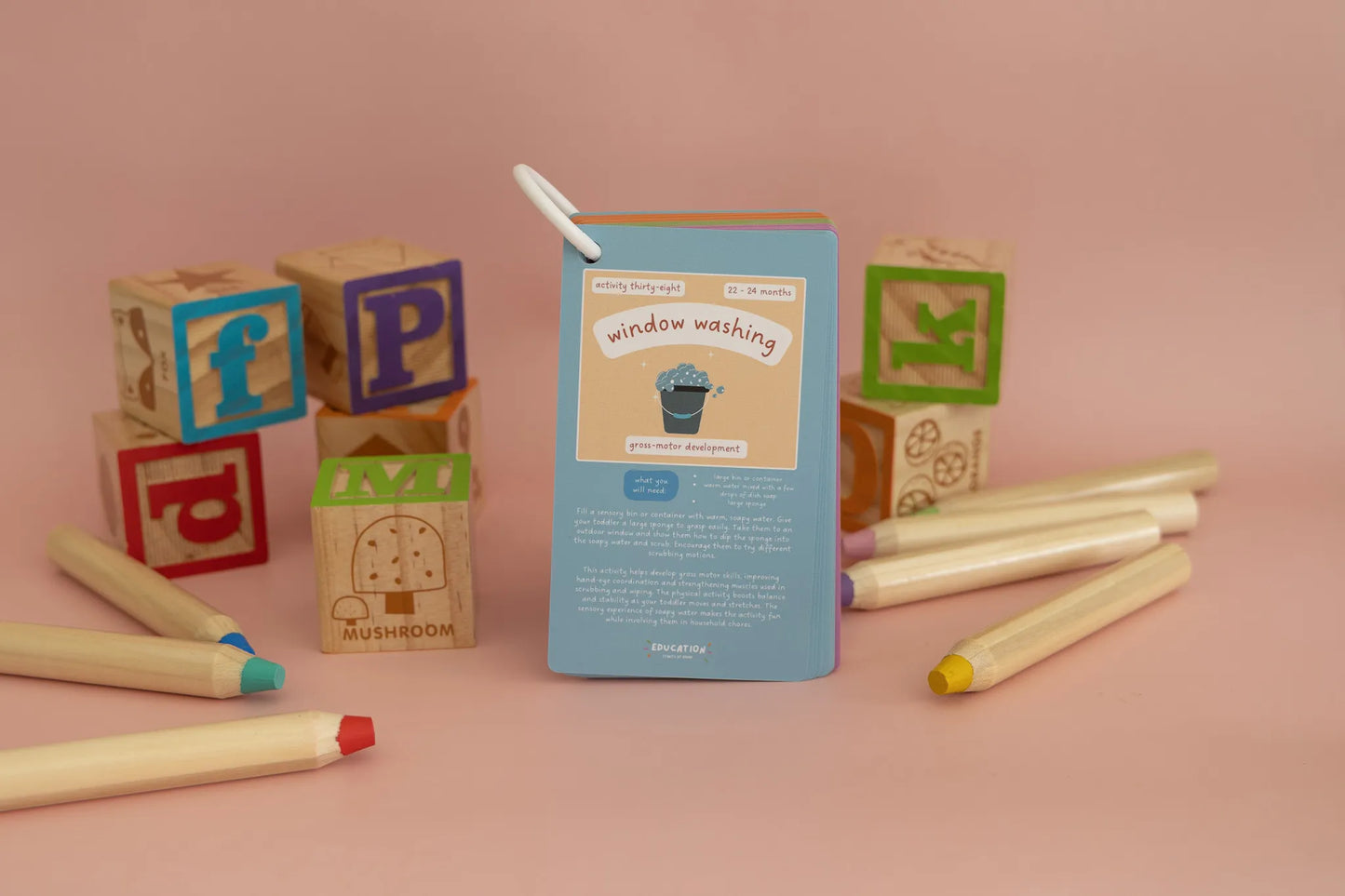 Learn With Me - Toddler Activity Cards.