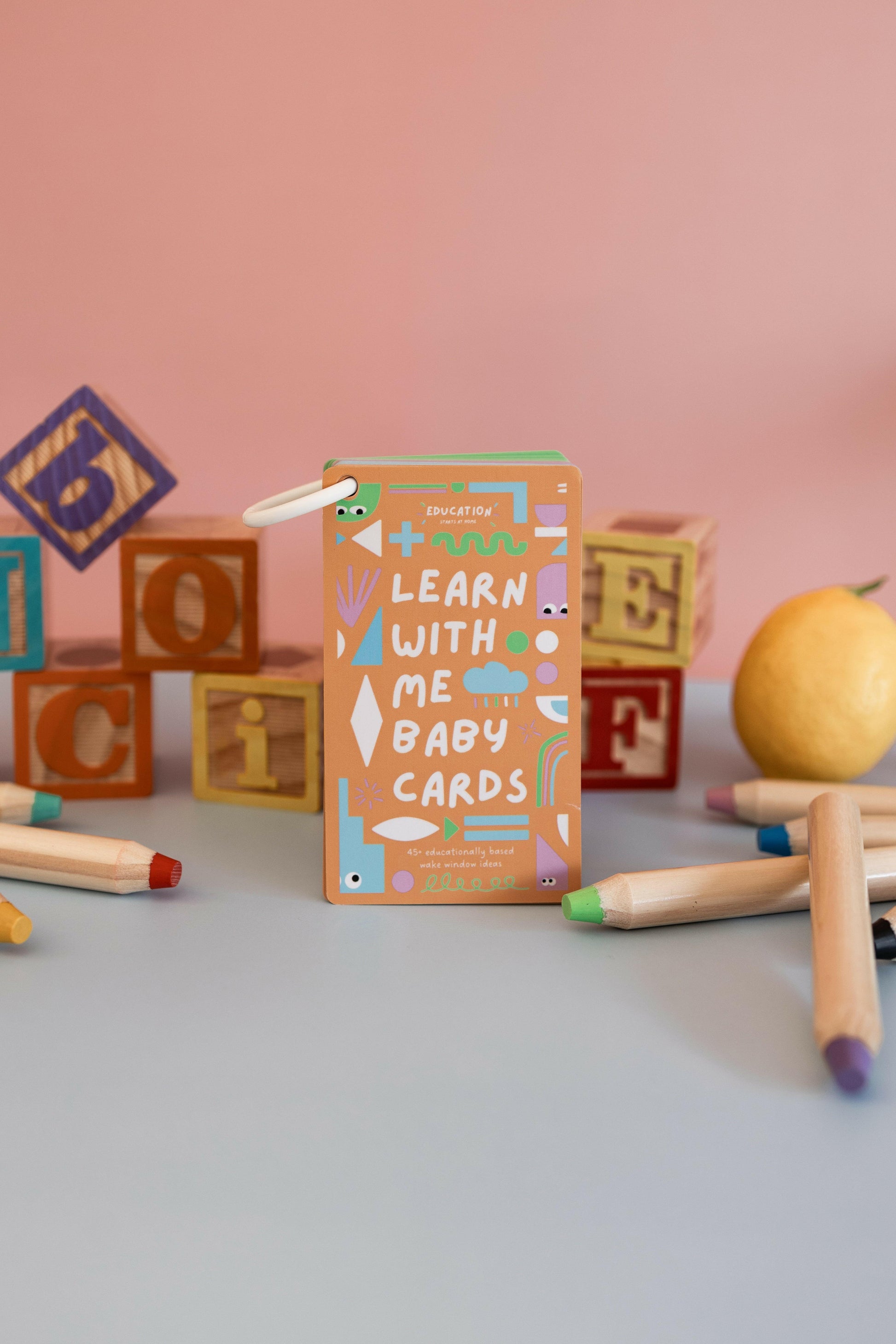 Learn With Me - Baby Activity Cards.