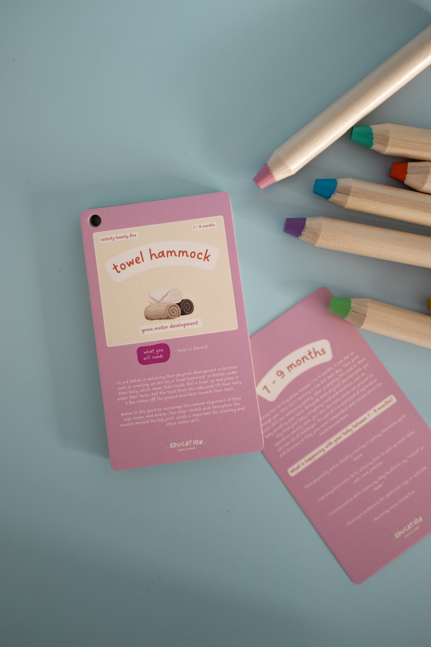 Learn With Me - Baby Activity Cards