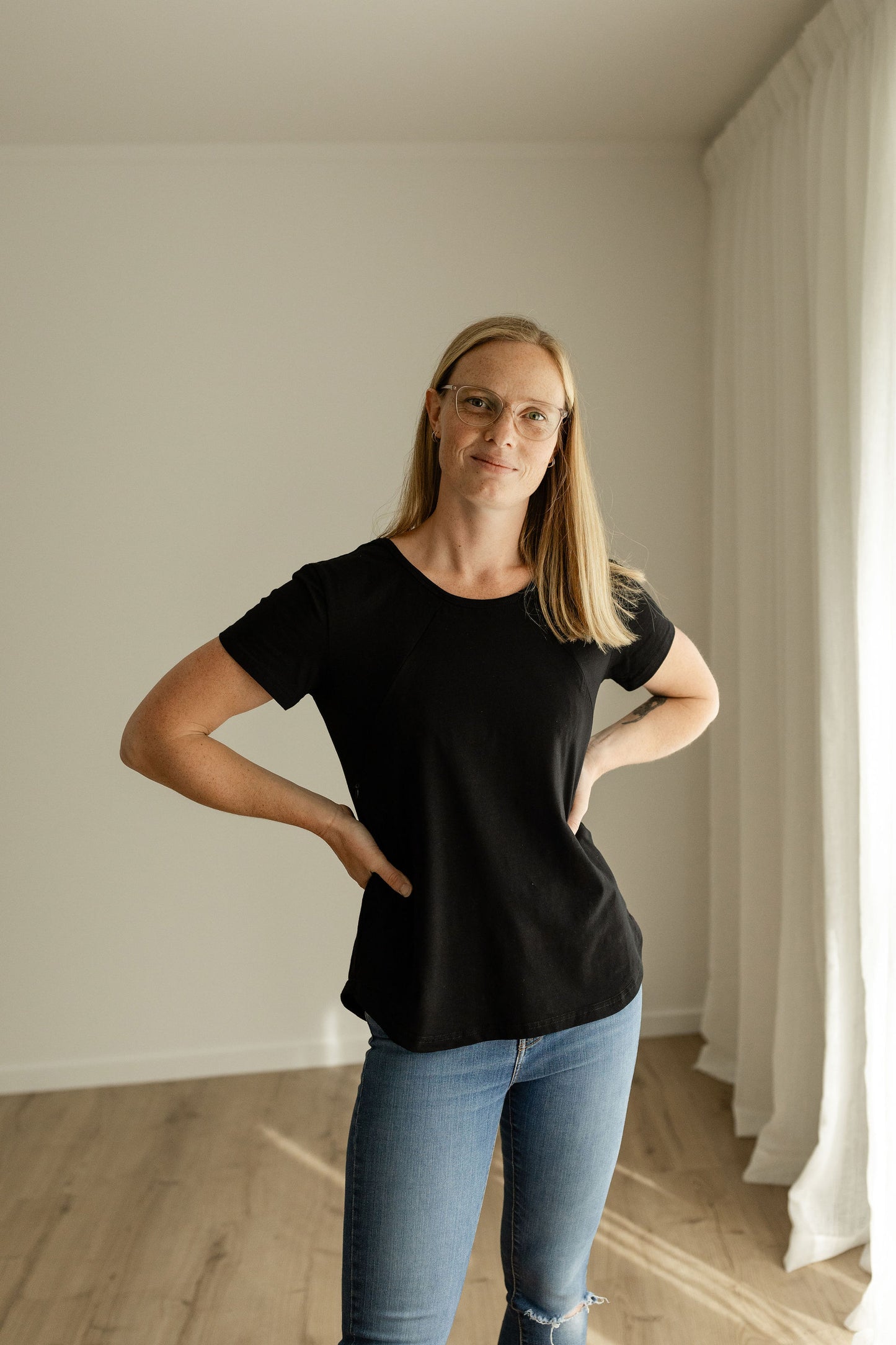Essentials Side Zip Tee
