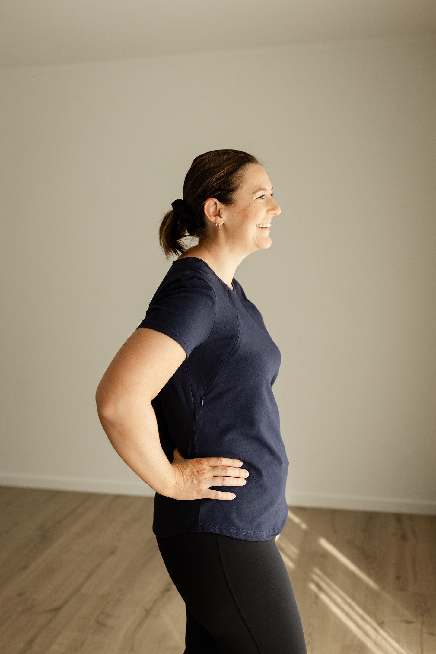 Essentials Side Zip Tee