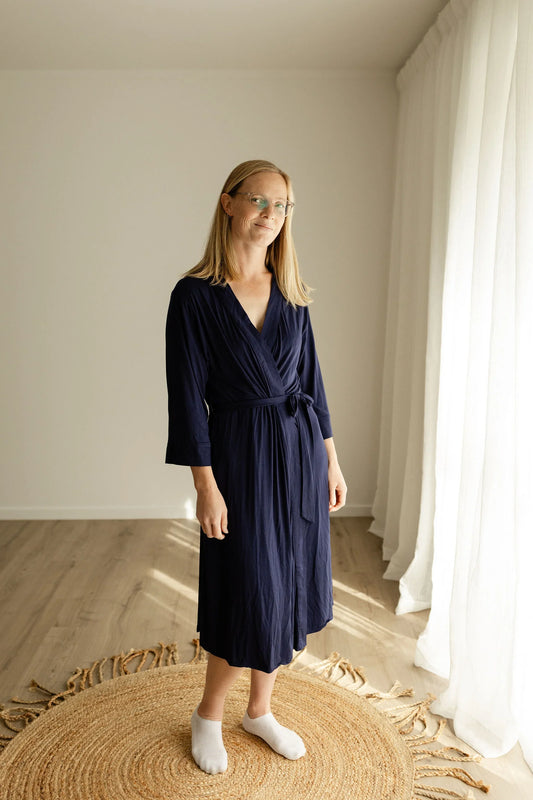 Essentials Maternity and Breastfeeding Robe.