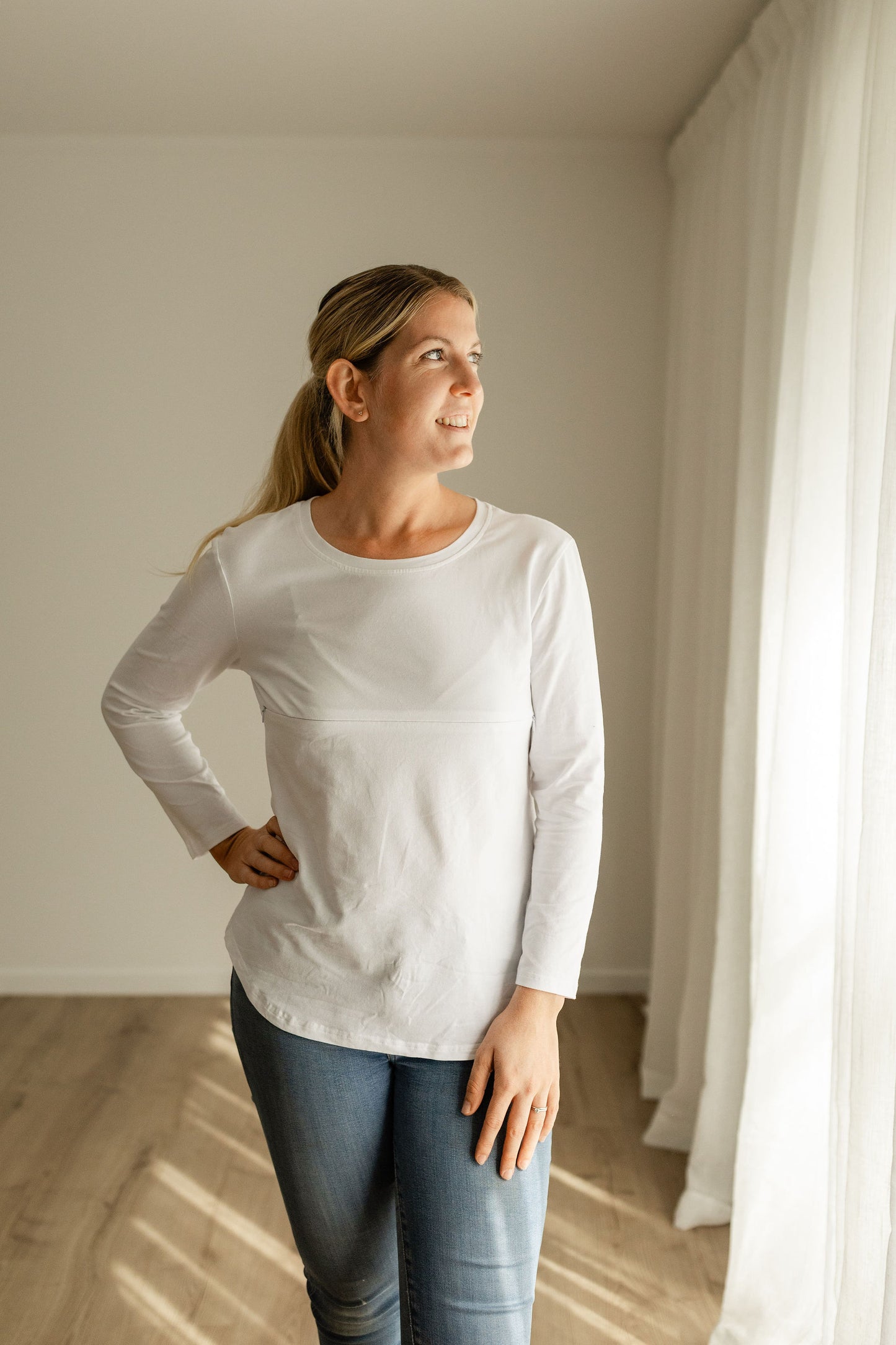 Essentials Front Zip Long Sleeve