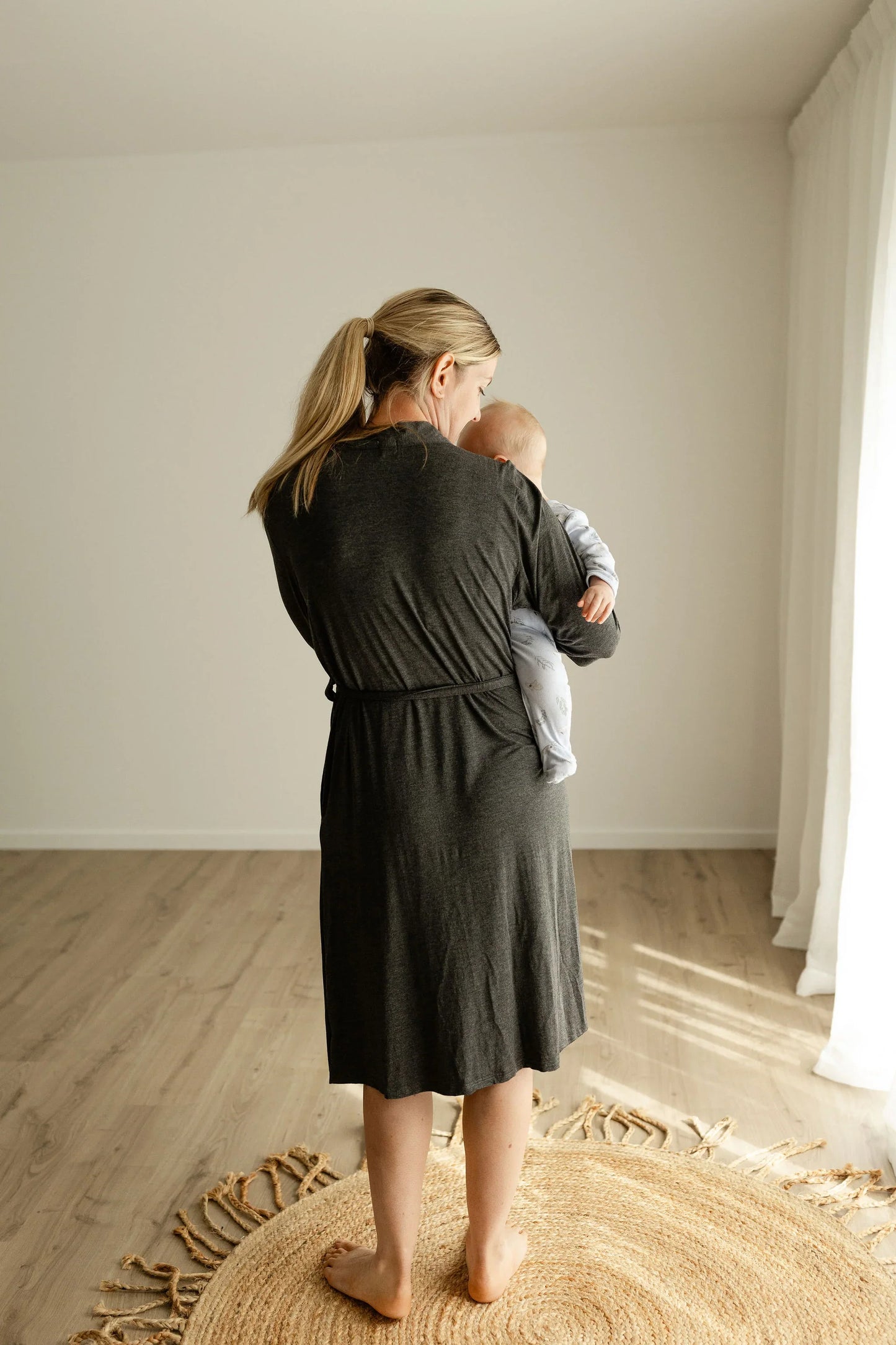 Essentials Maternity and Breastfeeding Robe.