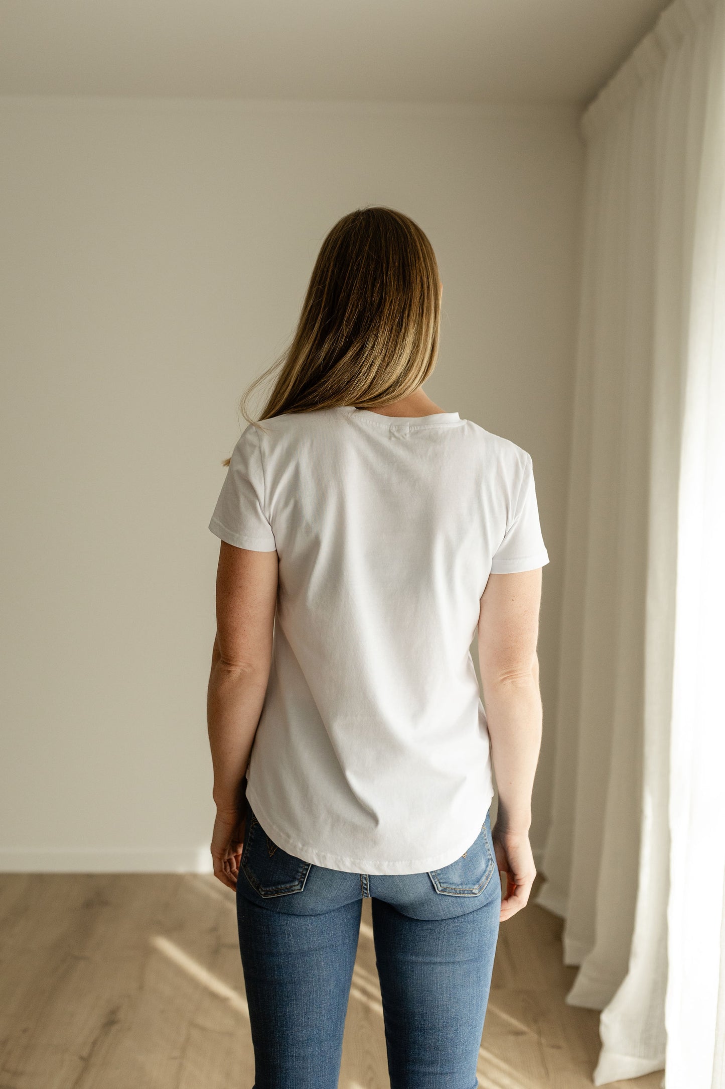 Essentials Front Zip Tee