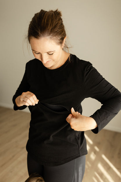 Essentials Front Zip Long Sleeve