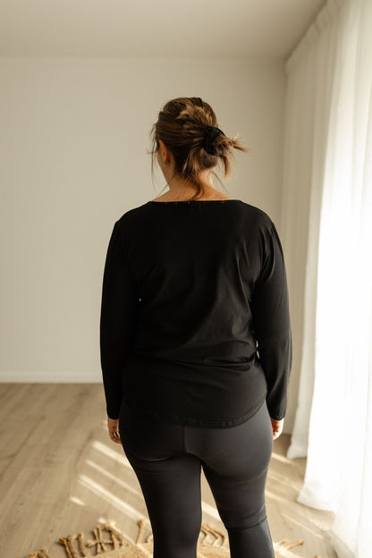 Essentials Front Flap Long Sleeve